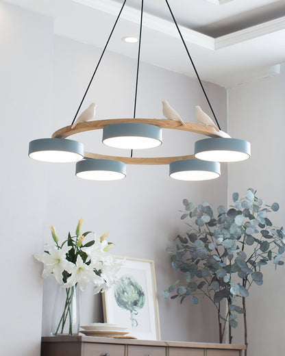 Beautiful Round Pendant LED Ceiling Light Fixture