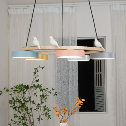 Beautiful Round Pendant LED Ceiling Light Fixture