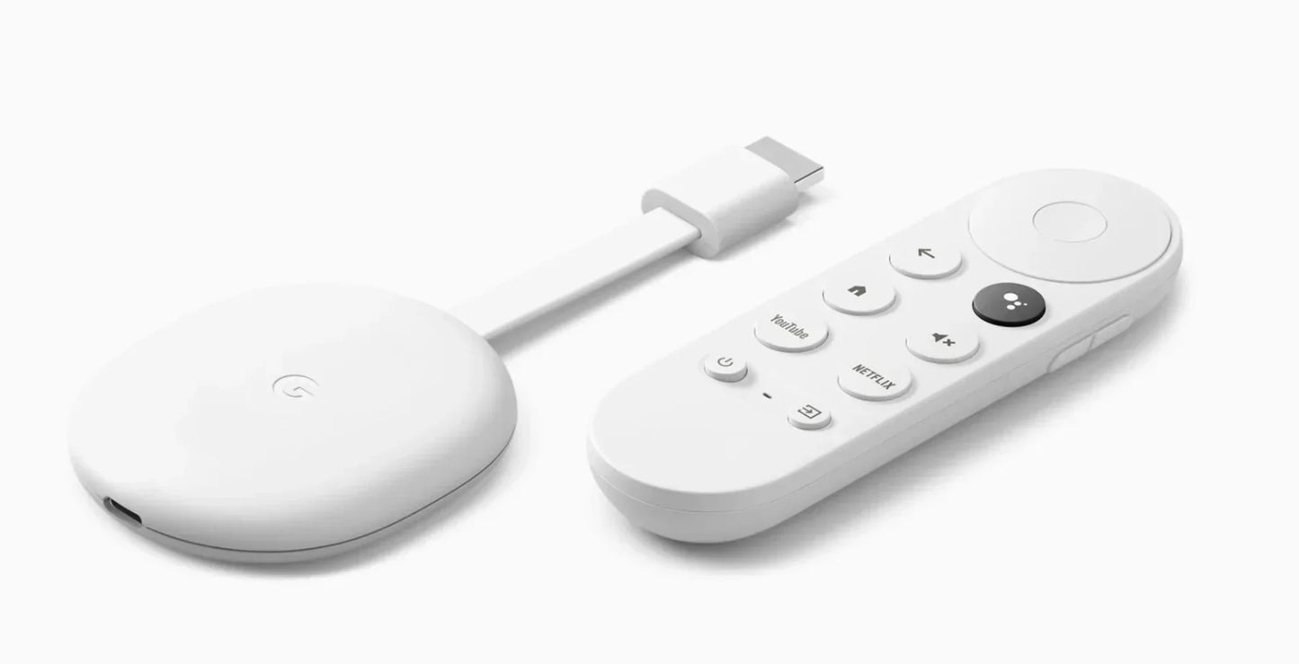 Simple Chromecast 4 Control Remote for Easy Streaming