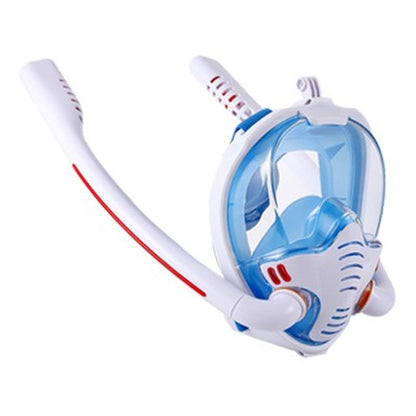 Soft Flexible Scuba Diving Mask with Dual Air Valves