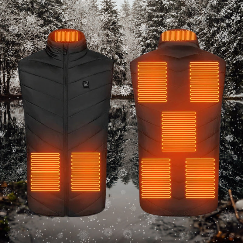 Warm Water-Resistant Outdoor Gilet - Pexav
