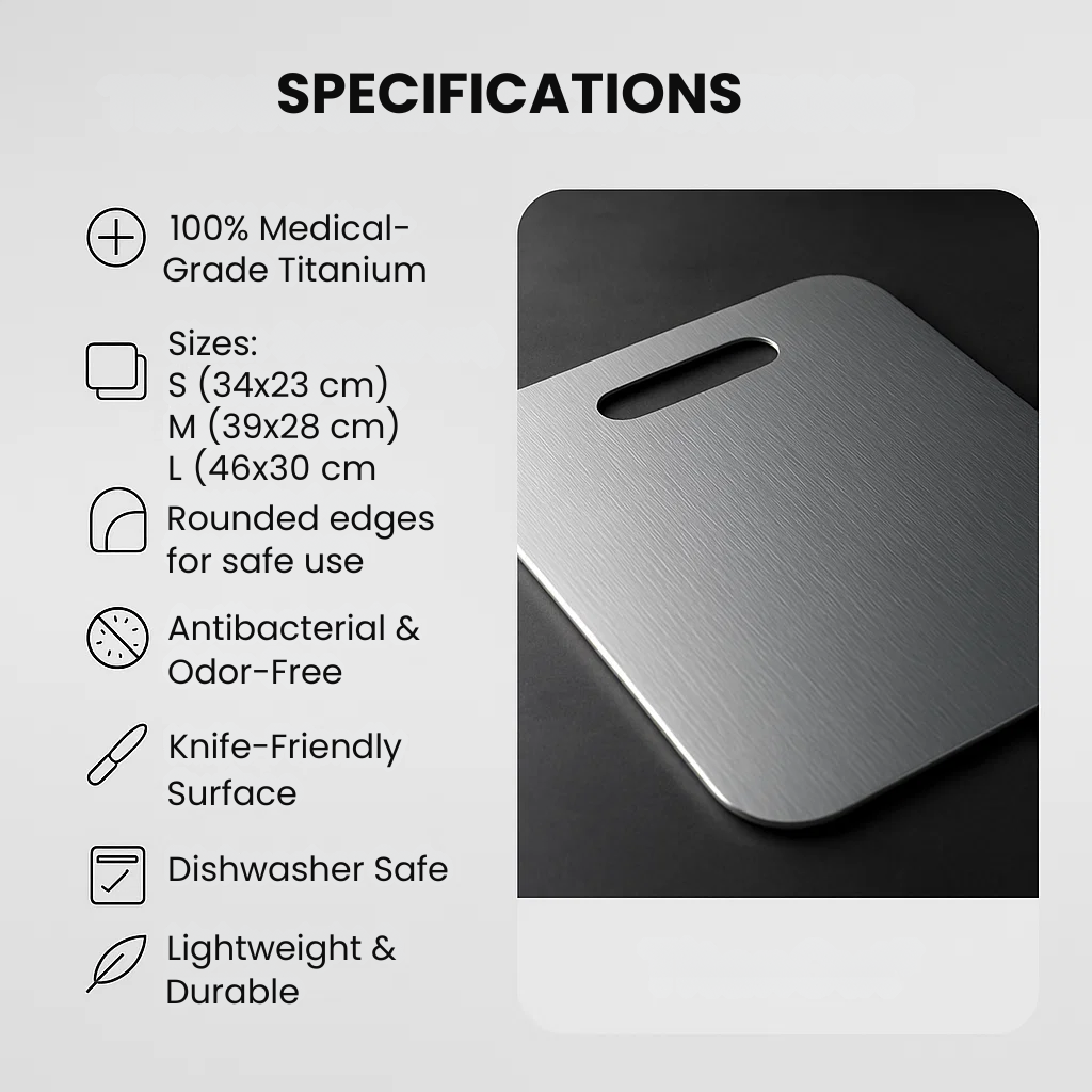Durable Non Slip Kitchen Cutting Board