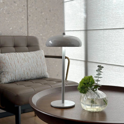 Sleek Retro Table Lamp – Rechargeable Cordless Touch Control Bedside Lamp with Adjustable Lighting 5