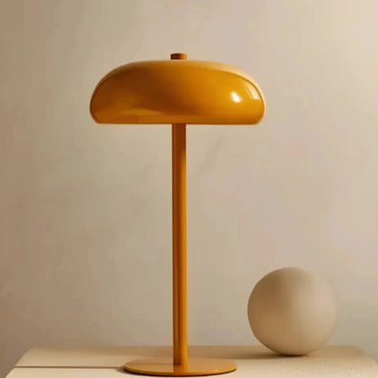 Sleek Retro Table Lamp – Rechargeable Cordless Touch Control Bedside Lamp with Adjustable Lighting 7