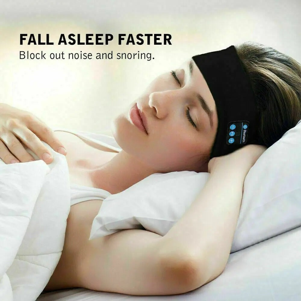 Sleep Bluetooth Headband Wireless, Bluetooth Sports Headband, Headband Eye Mask