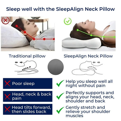 Comfortable Neck Support Pillow for Sleep