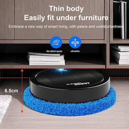 Smart Dual-Mode Floor Cleaning Robot – Wet & Dry Auto Mop with Long Battery Life and Low-Noise Operation