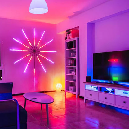 Colorful Music Sync LED Wall Light Kit with Remote - Pexav