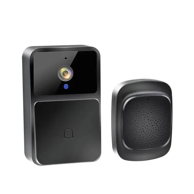 Smart Wireless WiFi Video Doorbell Camera with Two-Way Audio  – HD Night Vision, Two-Way Intercom & Voice Changer