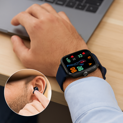 Advanced Fitness Smartwatch - Tracks ECG & Blood Pressure
