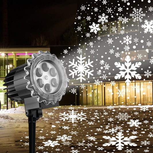Colorful Outdoor Christmas Light Projector - Pexav