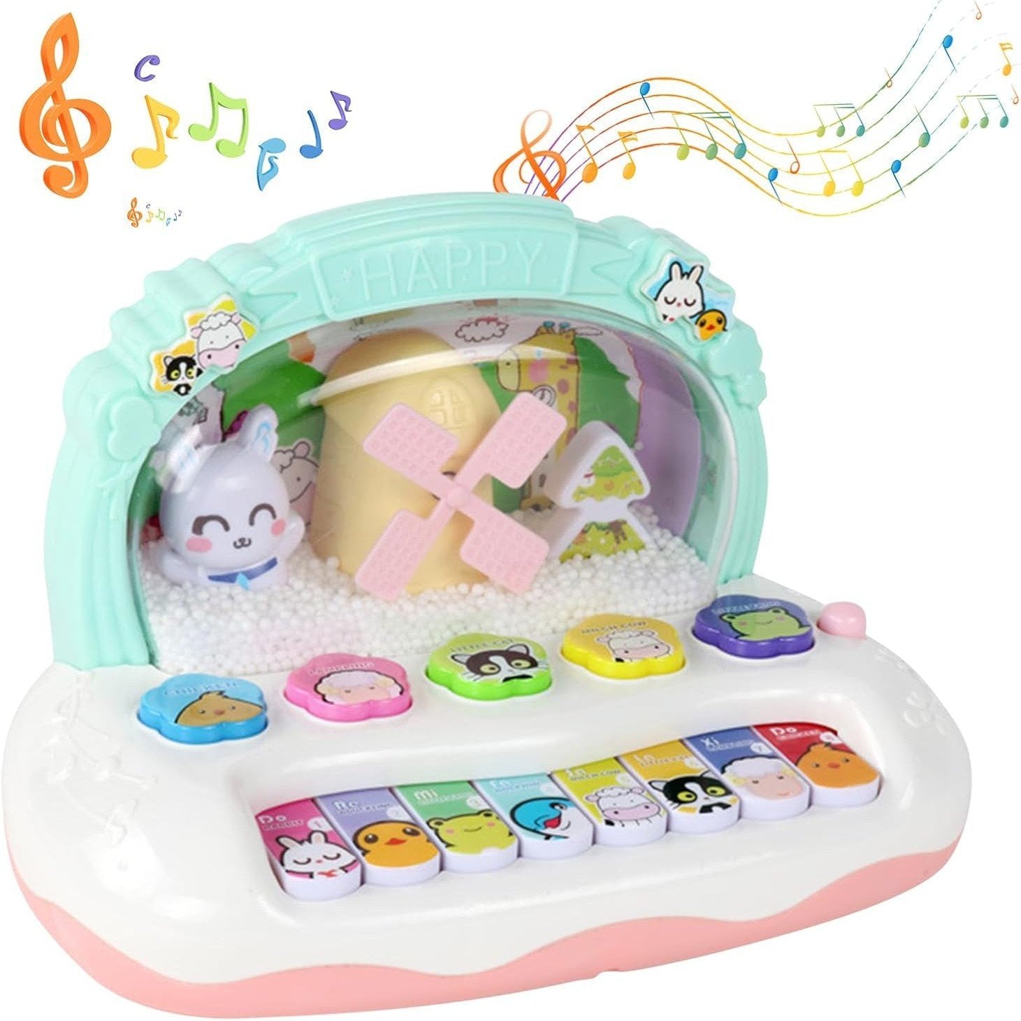 Colorful Kids Electronic Keyboard Toy - Pexav