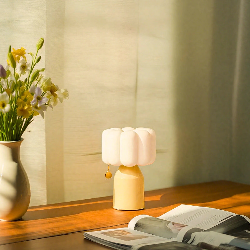 Soft Cloud Table Lamp – Rechargeable Cordless Night Light for Bedroom or Desk 5