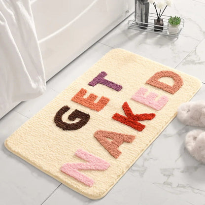 Grip Bathroom Mat - Absorbent Non Slip Shower Rug - Pexav