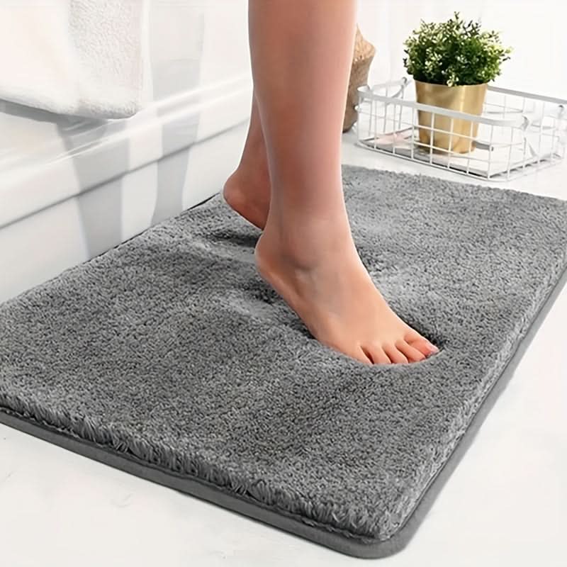 Plush Anti-Slip Bathroom Mat – Soft Absorbent Rug - Pexav