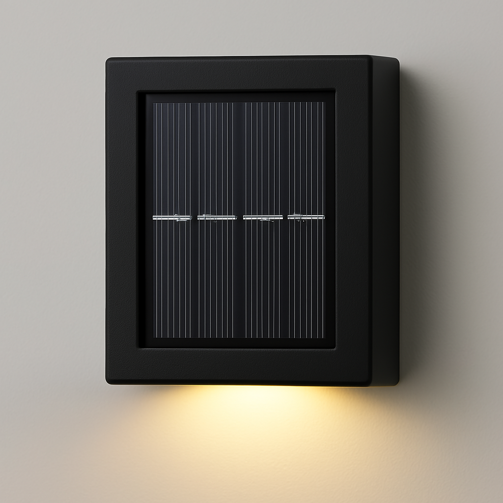 Bright Outdoor Solar Powered Wall Lights