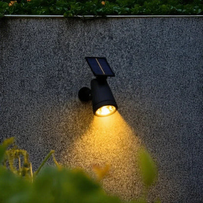 Colorful Outdoor Solar Powered LED Yard Spotlight