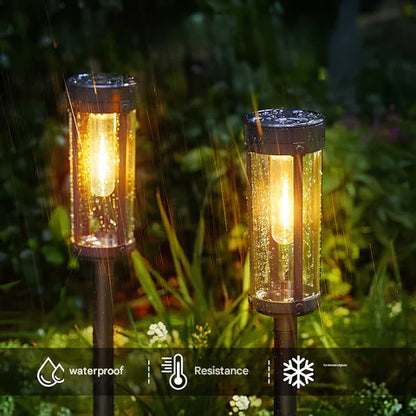 Bright Outdoor Solar Powered Torch