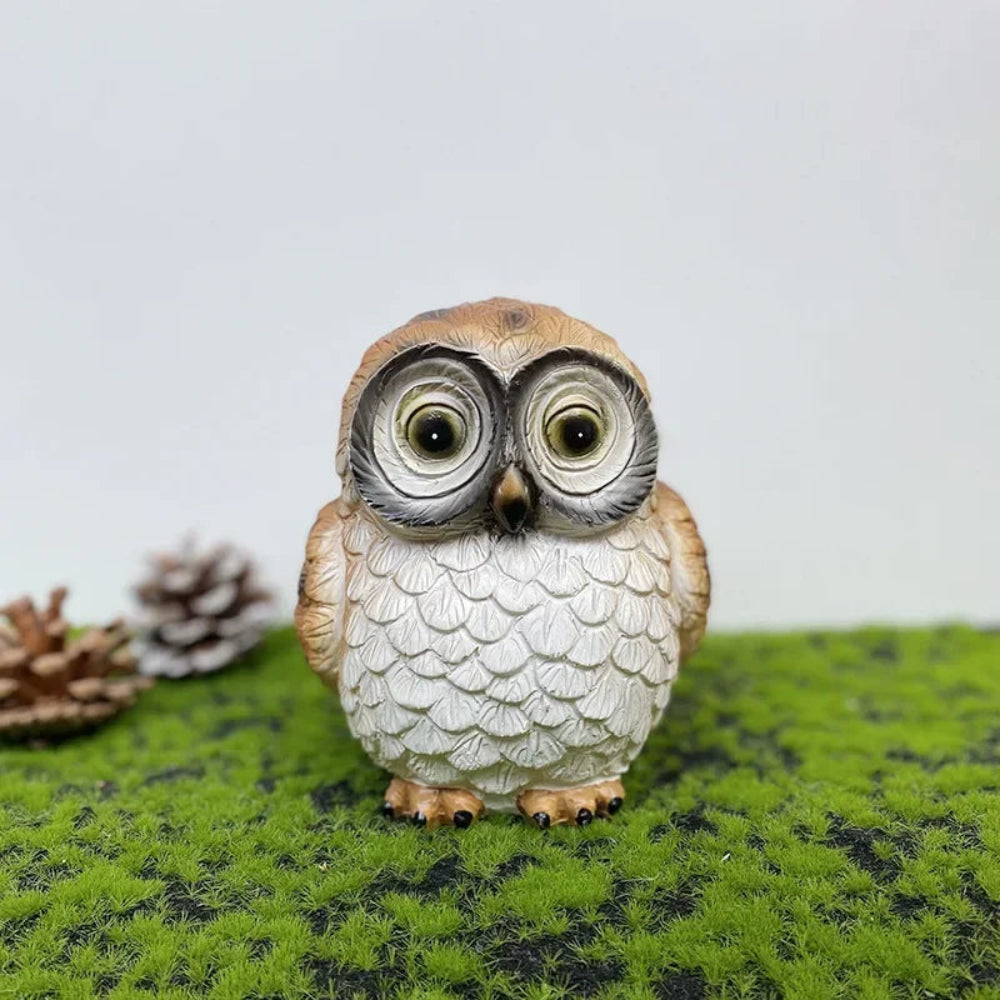Outdoor Solar Powered Owl Lamp - Pexav