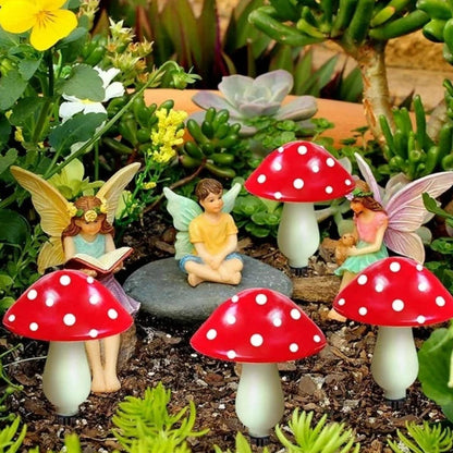 Solar Garden Lights with Whimsical Mushroom Design – 8 Lighting Modes, Waterproof Outdoor Lights for Enchanting Ambiance 2