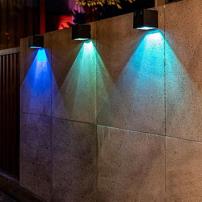 Solar LED Outdoor Wall Light – Weatherproof Eco-Friendly Garden Lighting with Modern Design 4