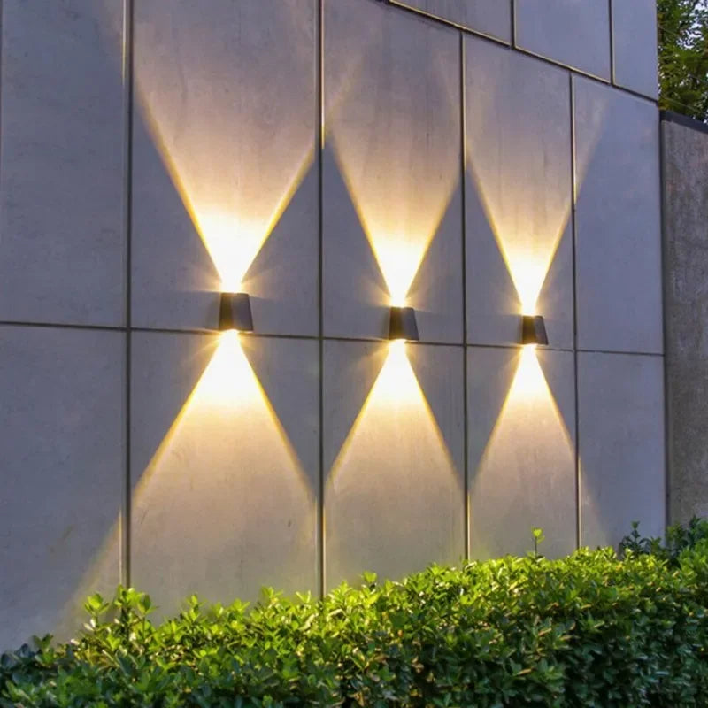 Solar LED Outdoor Wall Lights, IP65 Waterproof, Easy Installation, Automatic Dusk to Dawn Lighting, Eco-Friendly for Garden and Patio 4