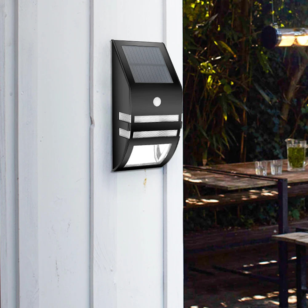 Solar Wall Light Outdoor with Motion Sensor – Waterproof Stainless Steel LED Exterior Wall Lantern for Garden and Patio 6