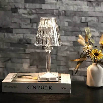 Elegant Glass Table Lamp - Pexav