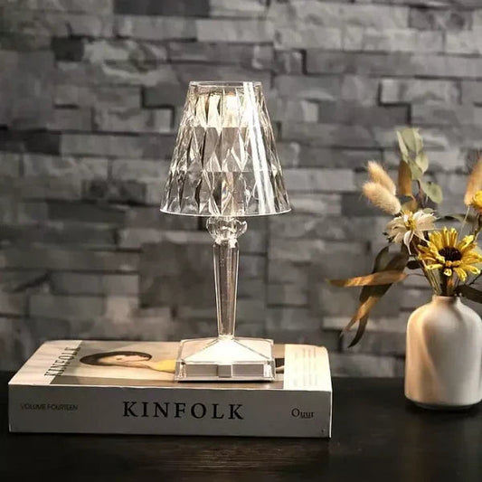Elegant Glass Table Lamp - Pexav