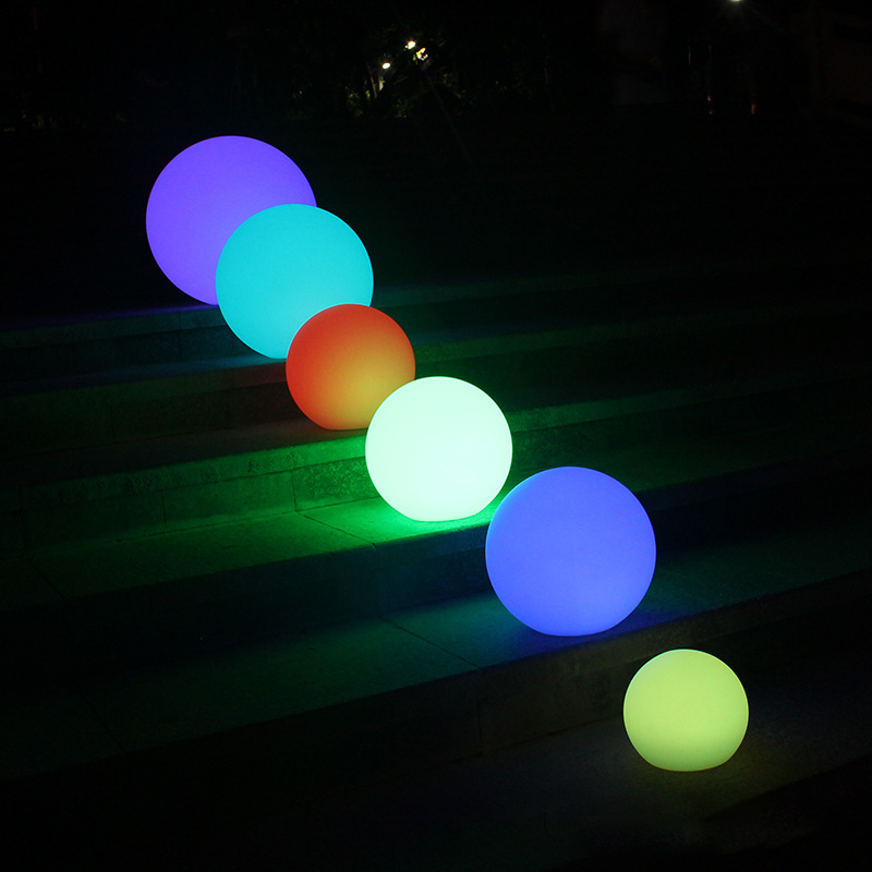 Wireless Outdoor Solar LED Globe Light