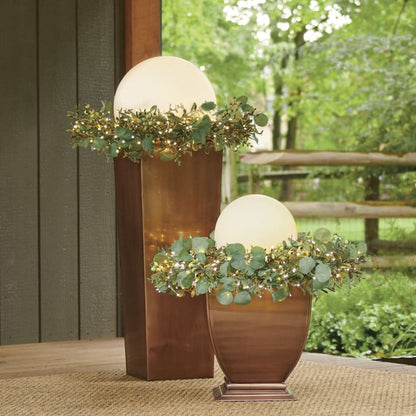 Wireless Outdoor Solar LED Globe Light