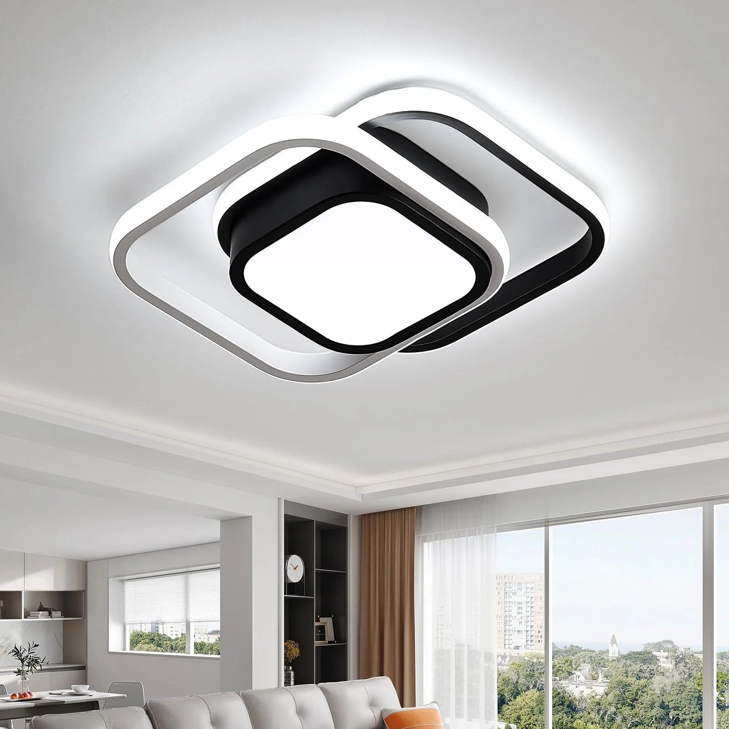 Modern Flat LED Ceiling Lamp - Pexav