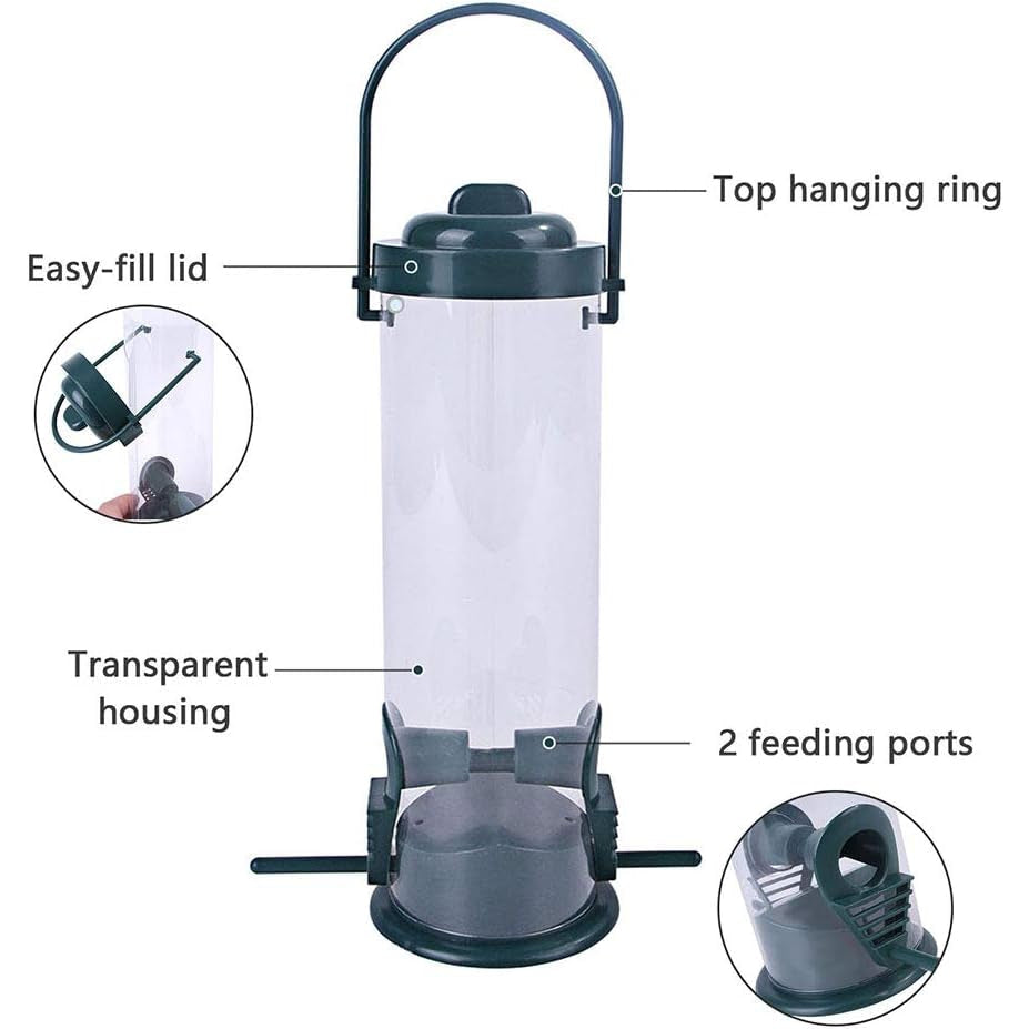 Squirrel-Proof Bird Feeder - Decoration Hanging Hummingbird Water Feeder Tools