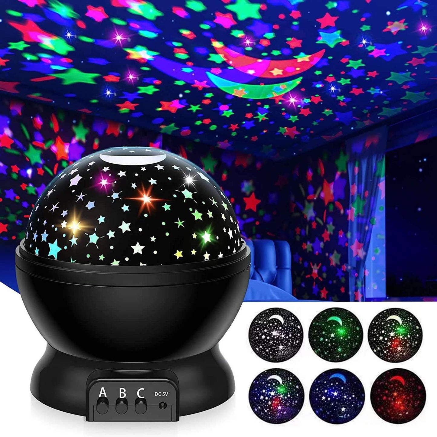 Calming Galaxy Table Lamp - Pexav