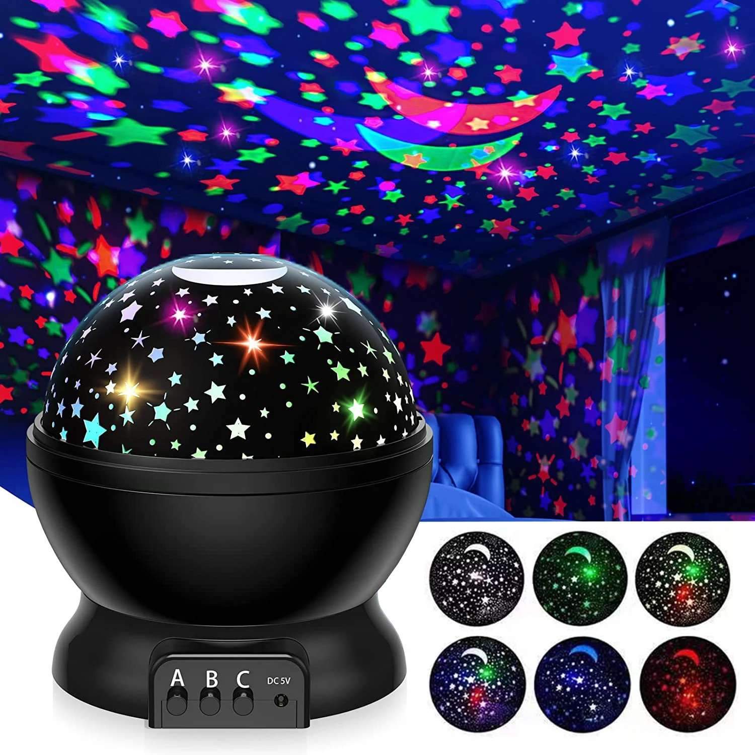 Calming Galaxy Table Lamp - Pexav