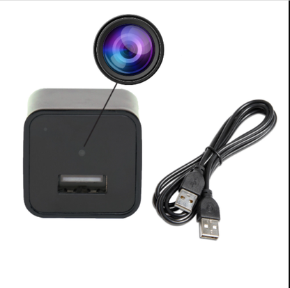 Compact 1080P Hidden Spy Camera Charger