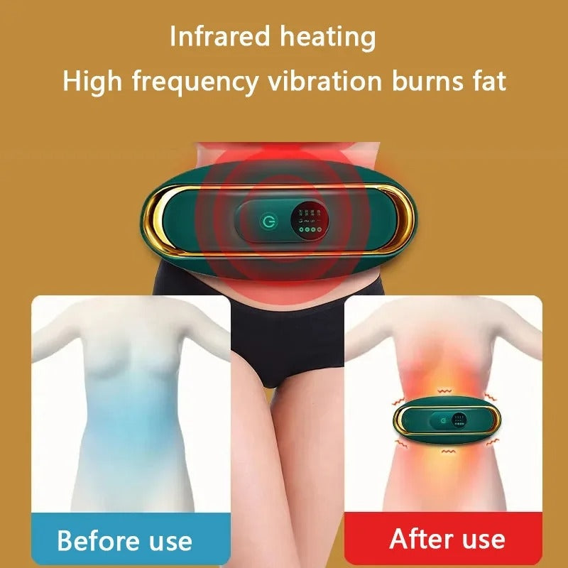 Stomach Lipo Burn Machine - Massage Belt Weight Loss Fitness Equipment