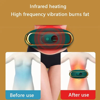 Stomach Lipo Burn Machine - Massage Belt Weight Loss Fitness Equipment