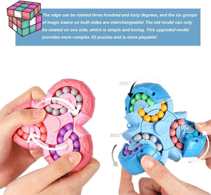 Stress Relief Spinner with Fun Educational Toy, Boosts Logic & Focus, Safe for Ages 3+