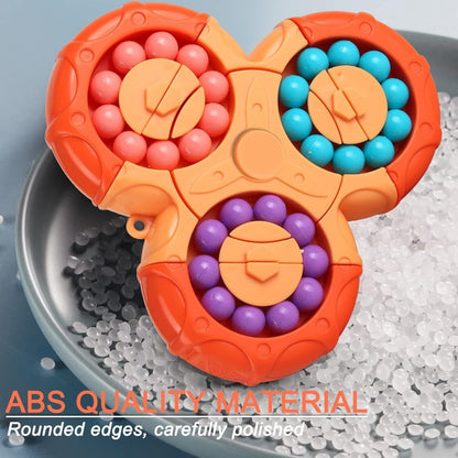 Stress Relief Spinner with Fun Educational Toy, Boosts Logic & Focus, Safe for Ages 3+