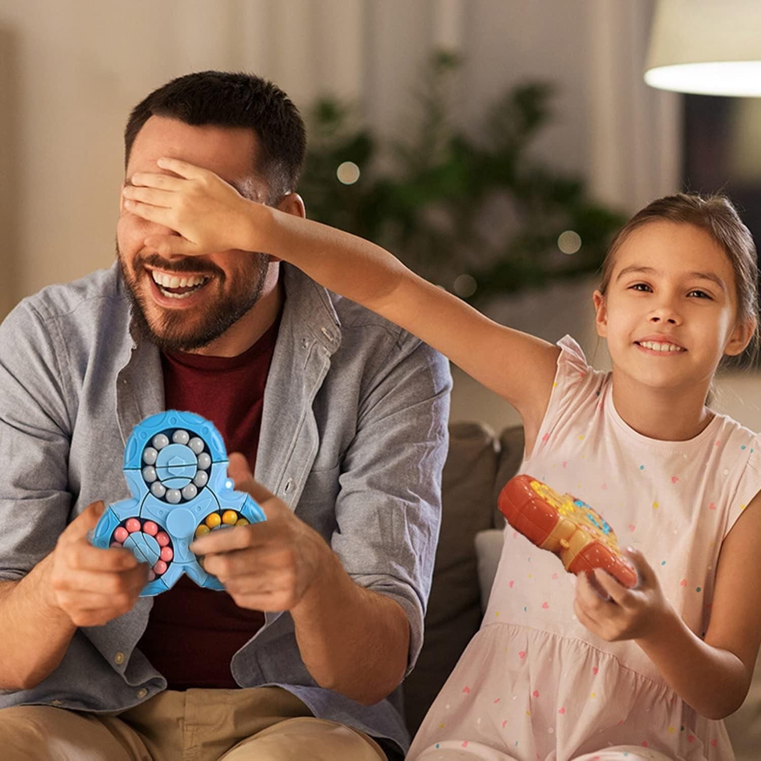 Stress Relief Spinner with Fun Educational Toy, Boosts Logic & Focus, Safe for Ages 3+