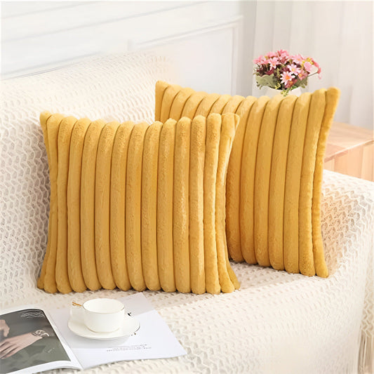 Soft Colorful Cushion Covers Set of 2 - Pexav