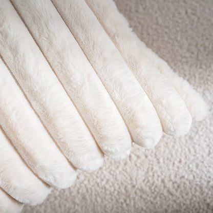 Stylish Striped Plush Cushion Covers Set of 2 – Hypoallergenic Sofa and Couch Cushion Covers for Elegant Home Decor 5