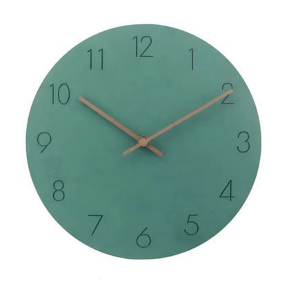 Stylish Wooden Wall Clock - Modern Minimalist Design for Home Decor - Silent Quartz Movement, 30x30cm 5