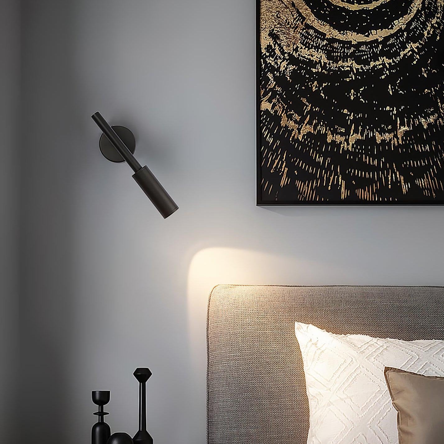 Swivelling Beam Wall Light – Indoor LED Sconce Lamp with Multiple Finishes, Moisture Resistant for Bathroom and Home Use 2