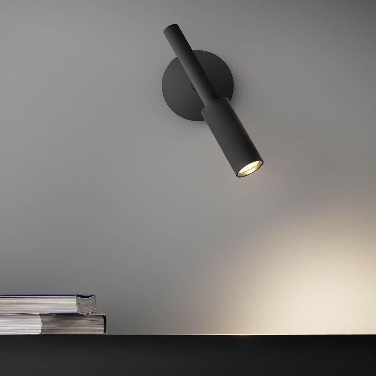 Swivelling Beam Wall Light – Indoor LED Sconce Lamp with Multiple Finishes, Moisture Resistant for Bathroom and Home Use 4