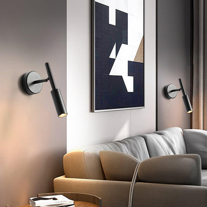 Swivelling Beam Wall Light – Indoor LED Sconce Lamp with Multiple Finishes, Moisture Resistant for Bathroom and Home Use 7