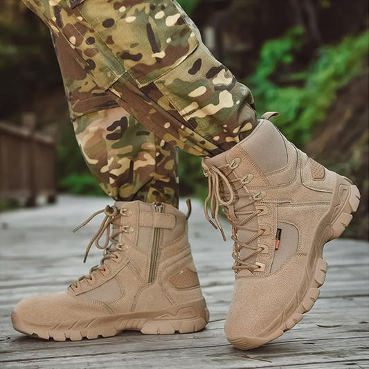 Rugged Waterproof Men's Work Boots - Pexav