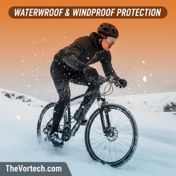 Warm Waterproof Gloves for Skiing and Winter Sports