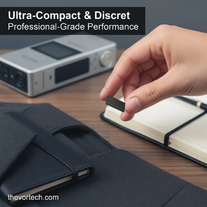 Compact Handsfree Digital Voice Recorder